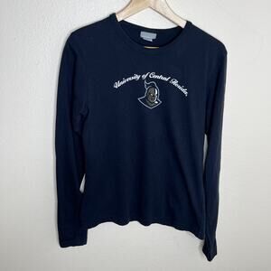 UCF Black Long Sleeve Knit Tee Large